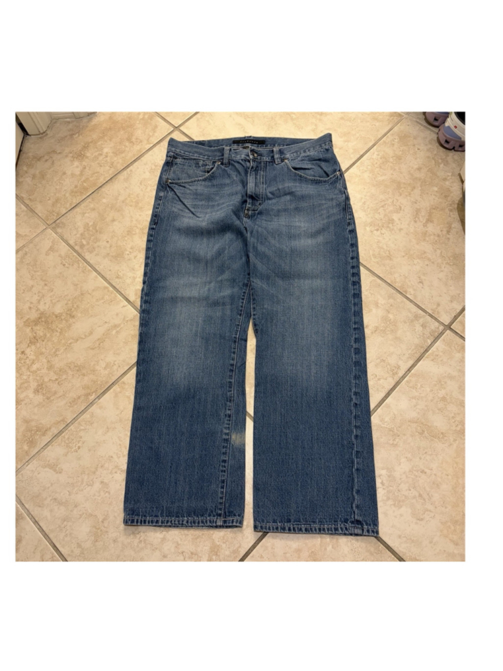 Sean John Men's Blue Denim Jeans Straight 34х30